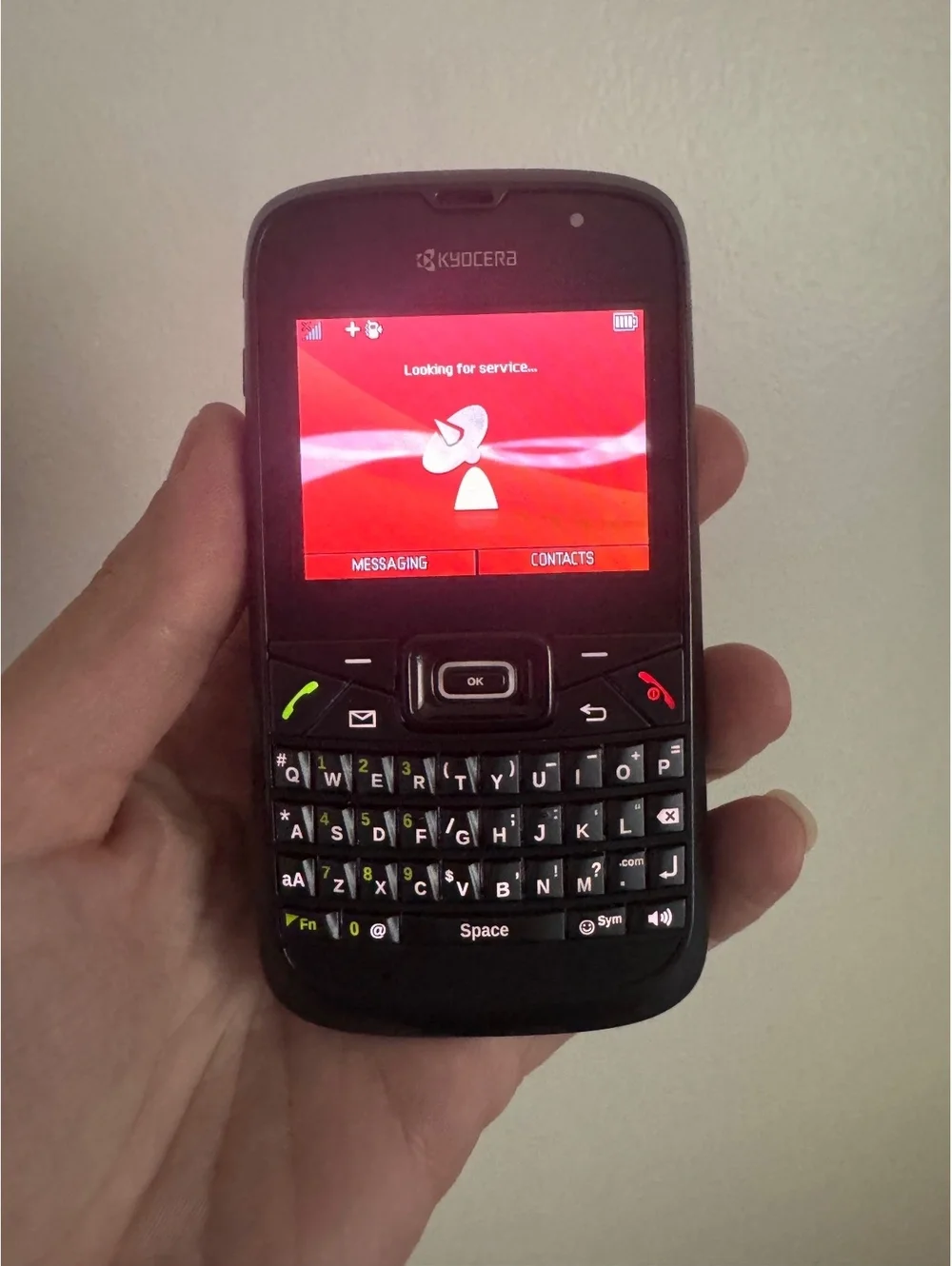 Kyocera Brio S3015 Black QWERTY Cell Phone Sprint Vintage – Tested Powers On